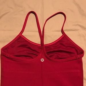 Lululemon Power Y tank in Red